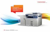 Color MFP Small/Med. Workgroup Copy, Print, Scan, Fax ...business.toshiba.com/media/downloads/products... · connect and manage your fleet. And, if you’re looking for more than