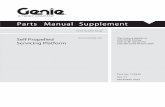 Parts Manual Supplement - Genieliftmanuals.gogenielift.com/Parts And Service Manuals/data...Parts Manual Supplement Part No. 110935 Rev C Serial Number Range Self Propelled from UAFSP06-102