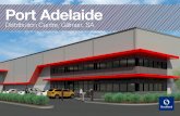 Port Adelaide - Domain · on-grade roller shutters. • Awnings to be bird proof protected in an approved manner. Minimum 6m clearance under awnings to all structure and services.