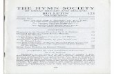 hsb123 vol07 no9 web - hymnsocietygbi.org.uk · Westminster Abbey Occasions, by John Wilson and G. Edward Jones Two New Collections : 26 Hymns (Frederick Pratt Green) and Again I
