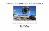 FIRST YEARS OF FREEDOM - EAGnews.orgeagnews.org/wp-content/uploads/2013/04/First-Years-of...4 $920,000; and Hartford, which saved $500,000.8 The lost business clearly affected WEA