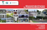 Minnesota’s Best Practices for Pedestrian/Bicycle Safety...MINNESOTA’S BEST PRACTICES FOR PEDESTRIAN/BICYCLE SAFETY SEPTEMBER 2013 iii Strategies Pages Crash Reduction/ Crash Features
