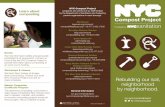 NYC Compost Project BrochureNYC Compost Project host site for class schedules. Master Composter . Certificate Program. This advanced composting course trains a . select group of interested