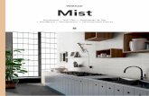 Mist - Marazzi Group · Mist is the new wall tile collection in the 25x38 cm size, with a tasteful, discreet, softly tactile concrete look. A mixture of shades and decors inspired