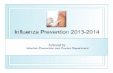 Influenza Prevention 2013-2014 - Gwinnett Medical Center Prevention2014 cbl final.pdf• Identify the myths surrounding flu vaccination. • Discuss other flu prevention and control