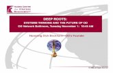 SYSTEMS THINKING AND THE FUTURE OF OD OD Network …...1 Honoring Dick Beckhard—OD’s Founder DEEP ROOTS: ... From mechanic to organic thinking From parts to the whole From tactical