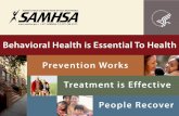 Deployment Supports for Responders - SAMHSA · - Pre-deployment - In the field - Post-deployment . Pre-Deployment • How do you prepare for a disaster behavioral health deployment