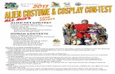 2017 costumecontest reg - UFO Festival Roswell · age and other defining characteristics. Have fun with it. Description will be used on stage to present your alien. Category (for