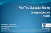 Real-Time Geospatial Sharing Between Agencies · Invited Presentation Real-Time Geospatial Sharing Between Agencies An Update ... Meetings with NWS LWX & MEMA. Understanding Workflows,
