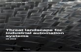 Threat landscape for industrial automation systems · on the cybersecurity of industrial organizations. THREAT LANDSCAPE FOR INDUSTRIAL AUTOMATION SYSTEMS. H2 2019 ... malware even
