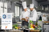 Click, Swipe, Sign! · Piece of Cake –Intuitive user interface TÜV SÜD | FOOD SURE 2019 5 All areas Current IfSG training Incoming goods, Supplier Sight inspection, monthly Food