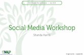 Social Media Workshop - North American Health Plansnorthamericanhealthplans.com/wp-content/uploads/Social-Media-Wo… · Social Media Schedulers • Buffer • Free Plan • Connect