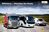 Efficiency Planning the Route - NASS Drivetech - Route planning.pdfBack to basics The principal objective is to create the best possible assignment of jobs to vehicles - as well as