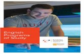 English Programs of Study€¦ · 5 European University Cyprus is one of the leading institutions of higher education in Cyprus. It was established as Cyprus College in 1961 and was