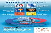 th International Welding Engineering Fair MSV 2018file/Brochure_MSV2018.pdf27 companies VISITORS 81,836 visitors from 60 countries 8,369 registered foreign visitors, i.e. 10.23% Most