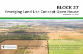 Emerging Land Use Concept Open House · • Presentation of draft concept plan to Committee of the Whole (Working Session) on January 18, 2016 • Review and refine Emerging Land