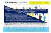 trinity parish Please support Trinity by...September 2018 trinity parish United and empowered to worship, connect, serve. Don’t forget our new Sunday worship times Starting September