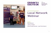 Local Network Webinar - Amazon S3s3-eu-west-1.amazonaws.com/files.crohnsandcolitis...2015 & created an instagram account mellissa became admin in nov 2018 to help with the workload