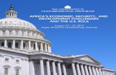 AFRICA’S ECONOMIC, SECURITY, AND DEVELOPMENT …Rwanda, August 12-19, 2019 on Africa’s Economic, Security, And Development Challenges and the U.S. Role. Participants included eight