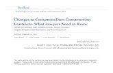 Changes to ConsensusDocsConstruction Contracts: What ...media.straffordpub.com/products/changes-to... · •Fair works (get best contractors at their best prices) •Best practices