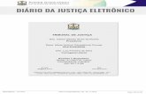 TRIBUNAL DE JUSTIÇA · Gestão do Diário da Justiça Coordenadoria Judiciária (65) 3617-3198 TRIBUNAL DE JUSTIÇA E-mail: dje@tjmt.jus.br Site: CENTRO POLÍTICO ADMINISTRATIVO