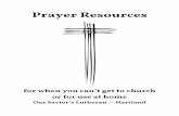 Prayer Resources · 2020-03-15 · have words to say. Use it! The “Examen”. Don’t let the name put you off! This is a very simple way to prayerfully review your day with God