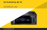 STANLEY 3D/media/stanleytools/... · STANLEY 3D offers users two types of different modes for slicing. “EASY MODE” offers an predefined setting for a fast and easy print, “ADVANCED