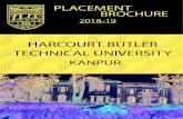 HARCOURT BUTLER TECHNICAL UNIVERSITYTOP RANKERS IN JEE˝MAIN˙ OPT FOR HBTU Only the best candidates appearing for the JEE get the opportunity to be a part of HBTU. TOP CLASS FACULTY