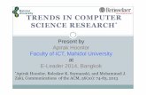 TRENDS IN COMPUTER SCIENCE RESEARCH · Introduction Computer science is an expanding research field. The number of research paper published increased over the past two decades. Trend