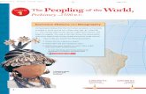 The Peopling of the World,apwhsummerproject.weebly.com/uploads/1/9/6/3/19633137/chapter1.pdfFor more information about human prehistory, the development of civilization, and related
