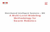 Distributed Intelligent Systems – W6 A Multi-Level ... · Swarm Robotics • Swarm-robotic systems represent a specific class of distributed intelligent systems: artificial, self-locomoted,