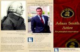 Adam Smith Attire - Leadership Institute · LI-2 Adam Smith Ties Lapel Pins and Cufflinks Adam Smith Lapel Pin - $10.00 Adam Smith Cufflinks - $20.00 LI-4 Adam Smith Scarves Emerald