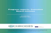 Progress reports, Executive Board minuteschrodis.eu/.../05/d8-2pr_eb-minutesm24-finaldraft.pdf · The Coordinator congratulated the team who always reaches consensus regarding decision