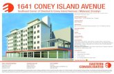 1641 CONEY ISLAND AVENUE - Eastern Consolidated · 1641 CONEY ISLAND AVENUE Southeast Corner of Chestnut & Coney Island Avenues | Midwood, Brooklyn All information supplied is from