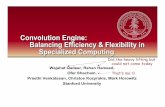 Convolution Engine: Balancing Efficiency & Flexibility in ...csl.stanford.edu/~christos/publications/2013.convolution.isca.slides.pdfThe convolution engine must support different ops
