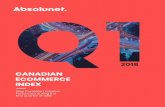 INDEX 2018 ECOMMERCE CANADIAN - Absolunet · 2018-05-10 · had a surprising 17.1% of all recorded eCommerce traffic. Much like store traffic, online traffic is an essential eCommerce