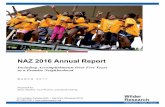 NAZ 2016 Annual Report - northsideachievement.orgnorthsideachievement.org/wp-content/uploads/Wilder-2016-Evaluatio… · NAZ 2016 Annual Report . Including Accomplishments Over Five