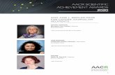 2020 - aacr.org · FOR EXTRAORDINARY ACHIEVEMENT IN CANCER RESEARCH John E. Dick, PhD, FAACR Senior Scientist, Princess Margaret Cancer Centre McEwen Centre for Regenerative Medicine,