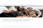 Philips Index: Bienestar y salud en España 2010 · Resumen Ejecutivo 47 ... (1 copa/ vaso diario) Tiene algún tipo de alergia Toma medicación diaria Padece una enfermedad crónica