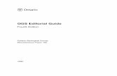 OGS Editorial Guide - Ontario€¦ · Fourth Edition Ontario Geological Survey Miscellaneous Paper 165 1996. OGS Editorial Guide Fourth Edition Ontario Geological Survey ... AGI Glossary