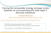 Facing the renewable energy storage crisis: Hybrids of …ucsolar.ucmerced.edu/sites/cast.ucmerced.edu/files/public... · 2016-10-18 · Howard M. Branz Branz Technology Partners,