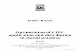 Optimisation of CIPC application and distribution in ... Pa… · Optimisation of CIPC application and distribution in stored potatoes Ref: 807/201 Submitted September 2000 A C Cunnington,