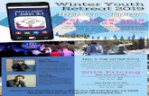 Winter Youth Retreat 2019 - Amazon S3s3-us-west-2.amazonaws.com/...Youth-Retreat-Poster.pdf · “IDENTITY CRISIS” Winter Youth Retreat 2019 “IDENTITY CRISIS!” Feb. 16-18, 2019