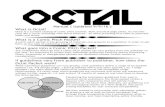 Manual ( Updated 9/9/16 ) What is Octal?octalcomics.com/manual.pdf · Manual ( Updated 9/9/16 ) What is Octal? Octal is a curated catalog of comic pitch packets. Built around 8-page