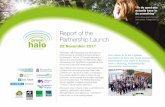 Report of the Partnership Launch - Green Halo€¦ · Ordnance Survey’s Chris Parker introduced the Geovation Challenge, a programme he has been running for several years to encourage