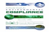A Handy Guide for Regulatory Compliance - P2 InfoHouse · 2018-06-13 · CAMEO Computer-Aided Management Of Emergency Operations CAS Chemical Abstracts Service CBEP Community Based