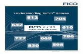 Understanding FICO Scores · FICO® Scores are used in 90% of lending decisions. Each lender has its own process and policies for making decisions when reviewing a credit ... •