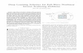 Deep Learning Schemes for Full-Wave Nonlinear Inverse ... · Recently, deep learning has attracted intensive attention for providing state-of-the-art performance for image classiﬁcation