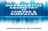 DIFFERENTIAL SURFACES - فدیکا · 2019-03-02 · Differential Geometry of Curves and Surfaces: Revised & Updated Second Edition is a revised, corrected, and updated second edition