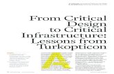 Design to Critical Infrastructure: Lessons from Turkopticon Aquote.ucsd.edu/lirani/files/2014/08/p32-irani-silberman-interactions... · minimal—not because minimal is beautiful,